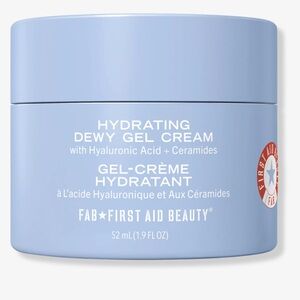 First Aid Beauty Hydrating Dewy Gel Cream Moisturizer Hyaluronic Acid +Ceramides